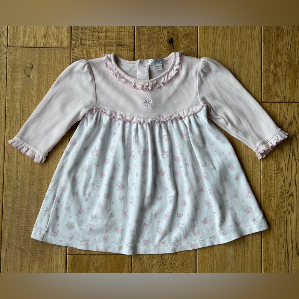 Kissy Kissy Vintage Toy Treasures Dress size 9 Months